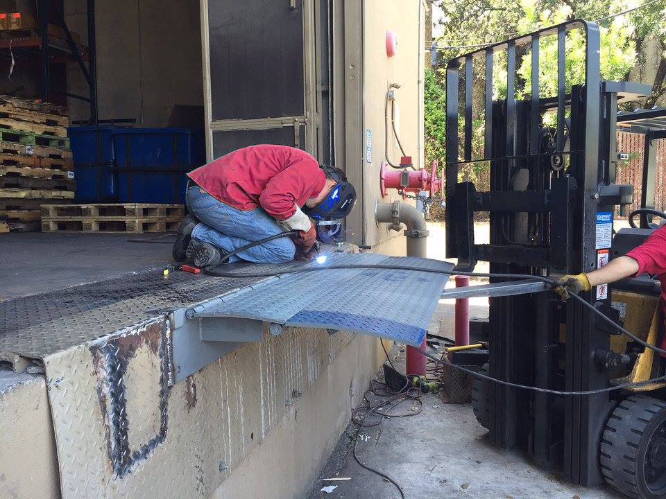End of Dock Leveler Repair in Dallas TX