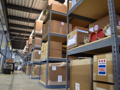 Boltless Rivet Shelving for Aviation Parts Storage