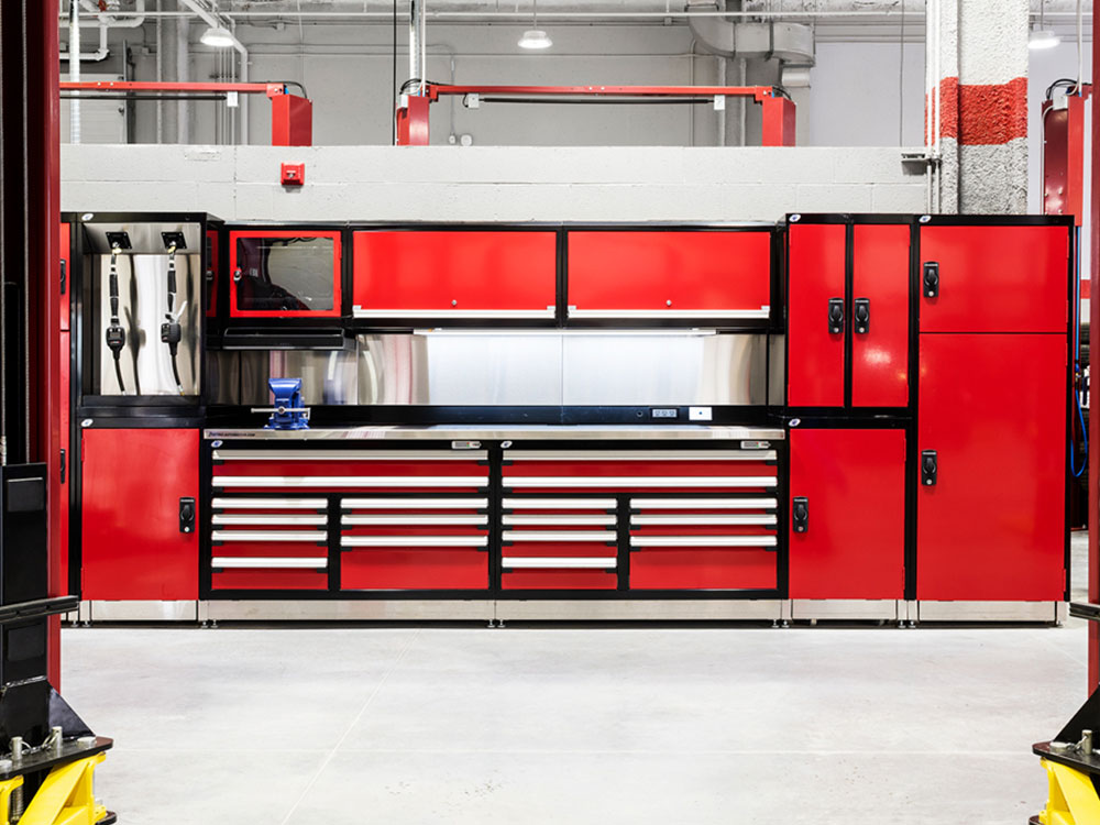 Automotive Storage Solutions and Technician Workstations